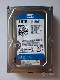 HDD 1TB - WDC WD10EZEX-22BN5A0 21.819 hrs SMART OK