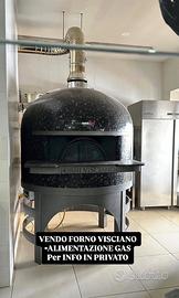 Forno Visciano alimentazione gas