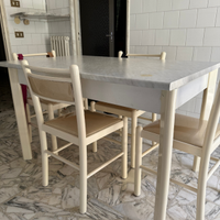 TAVOLO SCAVOLINI + SEDIE