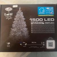 Luci natale 1500 led colore bianco