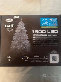 Luci natale 1500 led colore bianco