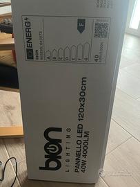 2 pannelli led 120x30 NUOVI