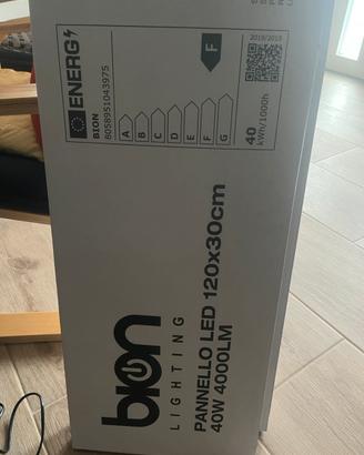 2 pannelli led 120x30 NUOVI