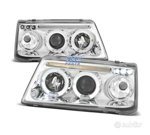 FARI PER PEUGEOT 205 90-96 ANGEL EYES FONDO CROMAT