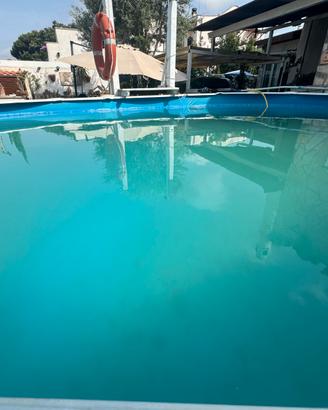 Piscina acciaio fuoriterra 5x3x120