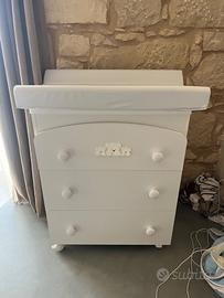 Fasciatoio chicco con vasca