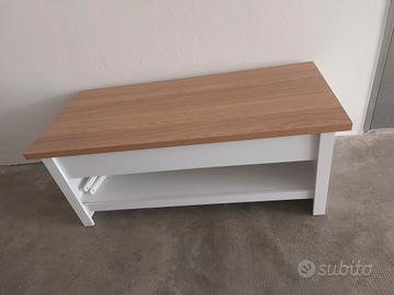 Tavolino con cassetto nascosto 