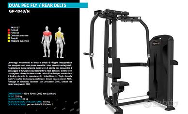 dual pec fly rear delts GATEPRO promozione -30%