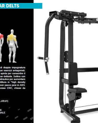 dual pec fly rear delts GATEPRO promozione -30%