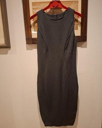 tubino grigio stretch Pinko tg 42 aderente nuovo