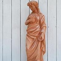 Statue in terracotta fatte a mano