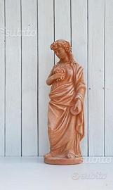 Statue in terracotta fatte a mano