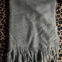 Sciarpa stola calliope grigia melange nuova