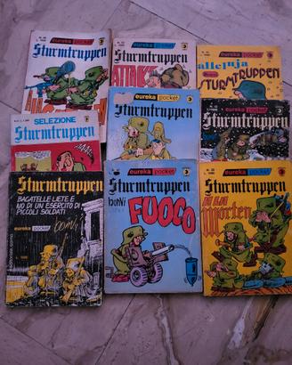 Sturmtruppen di Bonvi anni 70/80. Nove numeri