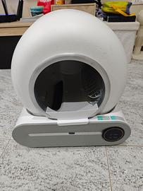 Lettiera autopulente gatto seminuova da 65 litri