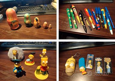 strabiliante collezione di gadget dei Simpson - Collezionismo In