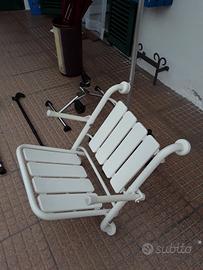 sedile doccia disabili come nuova