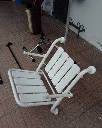 sedile doccia disabili come nuova
