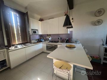 Cucina con penisola