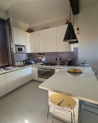 Cucina con penisola