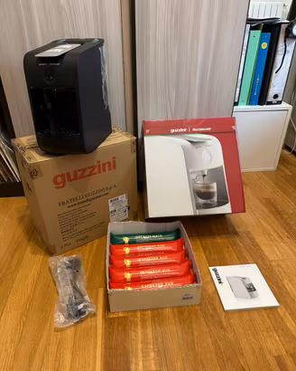 Guzzini Hausbrandt – Macchina Caffè Nera + Capsule