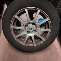 cerchi lega 4 fori + gomme invernali 