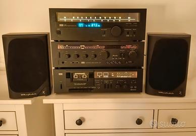 impianto stereo completo Sansui - Wharfedale