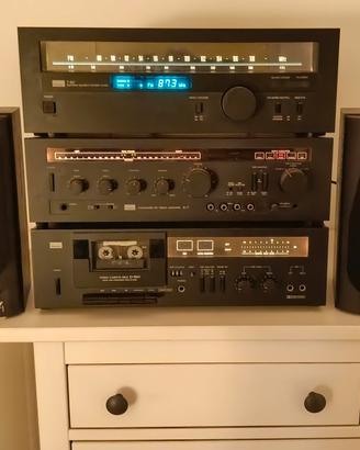 impianto stereo completo Sansui - Wharfedale