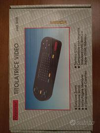 Titolatrice video vintage