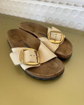 Birkenstock Arizona Pelle Bianca T39