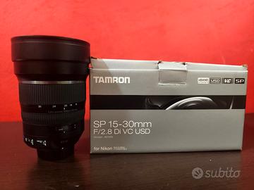 Tamron 15 - 30  VC usd G1 2.8 per Nikon 
