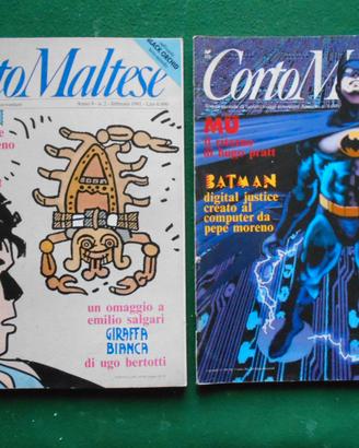 INSERTI CORTO MALTESE LOTTO 1 ANCHE SINGOLI