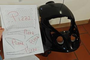 Dime per forare scudo anteriore Piaggio NRG Mc2
