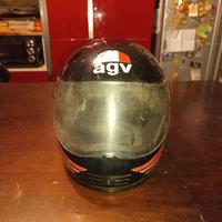 Casco da moto vintage marca AGV taglia 56