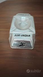 Posacenere AIR-INDIA in Alluminio - Anni '50/'60