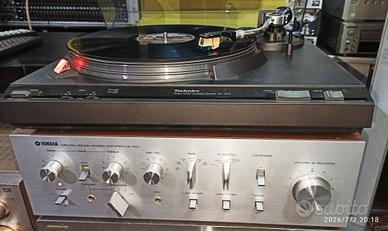 Amplificatore Yamaha+ Giradischi Technics