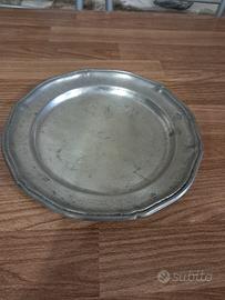 Vassoio in peltro