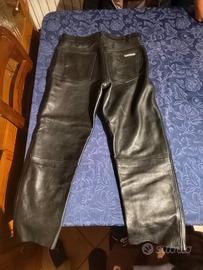 pantaloni in pelle x-pro