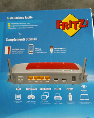 Router modem frizt box