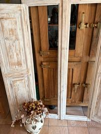 Specchiera finestra stile liberty