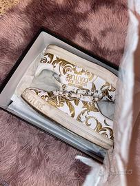 Scarpe VERSACE bianche e oro numero 41