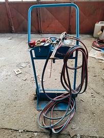 Carrello bombole ossiacetileniche