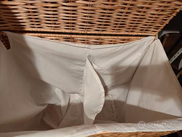 cesta per il bucato salice