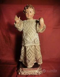 BAMBINELLO BENEDICENTE 1700/sec. XVIII PARMA 48cm