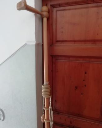 Bastone per tende in legno