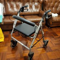Rollator Deambulatore Anziani e Disabili Mopedia