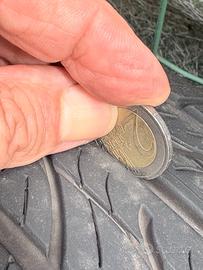 2 Ruote complete Fiat 165/65 R14 + ruotino