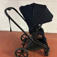 Trio Cybex Priam blu completato di accessori
