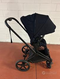 Trio Cybex Priam blu completo di accessori