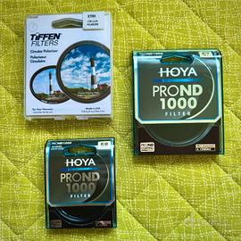 Set 3 Filtri Fotografici – Tiffen CPL + Hoya ND